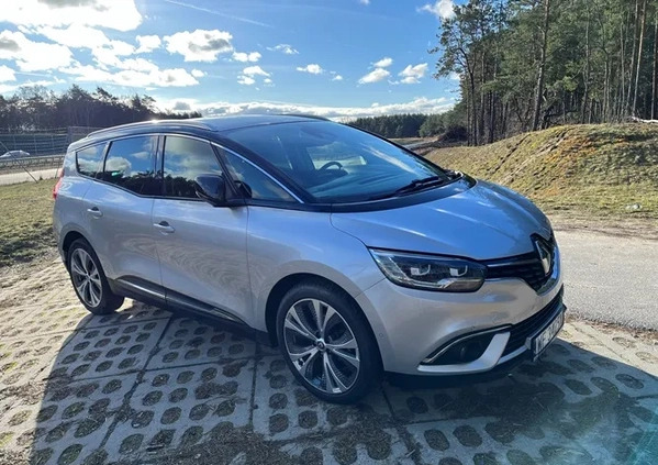 Renault Grand Scenic cena 59500 przebieg: 178000, rok produkcji 2017 z Kołobrzeg małe 79